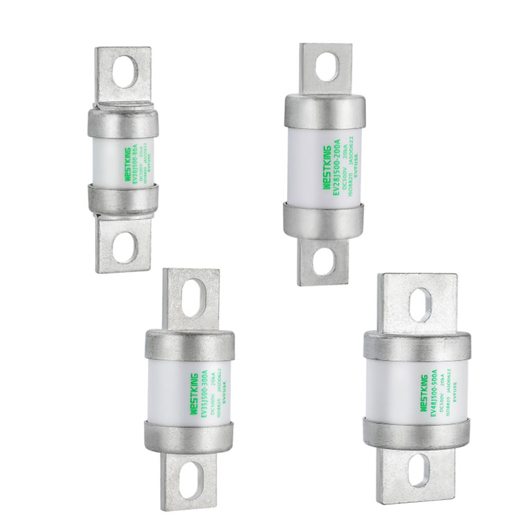 Apa rating voltase maksimum J EV Fuse 500VDC Series?